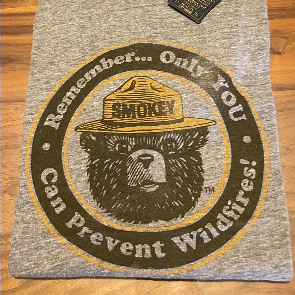 Lucky Brand Smokey the Bear Tee